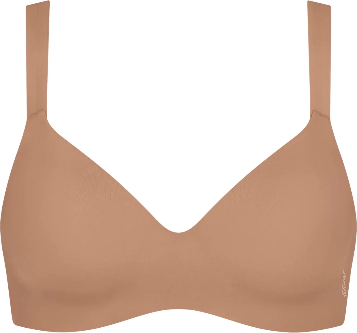 Sloggi ZERO Feel 2.0 THE UP T Shirt Bra Dames Beha- LICHT BRUIN