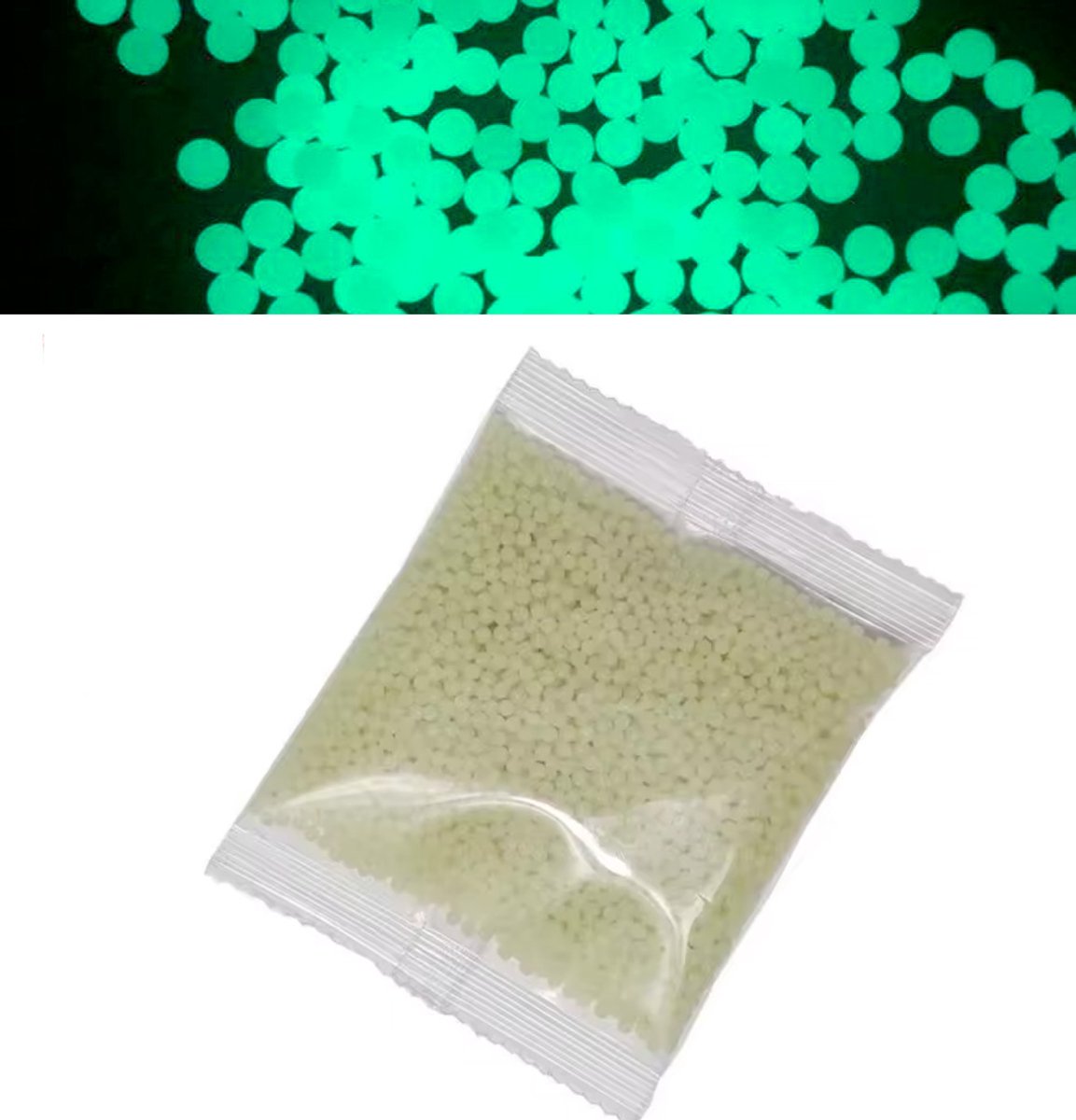 Jumada's - Waterballetjes - Water Absorberende Balletjes - Gelballetjes - Waterparels - 8-9mm - Glow In The Dark - 6.000 Stuks