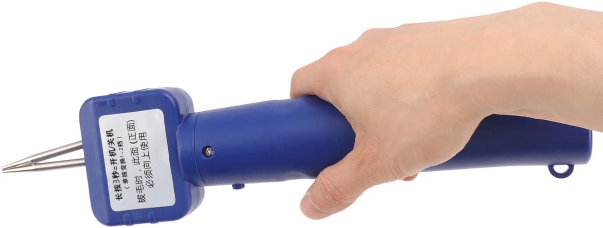 Solidchoice - Handheld Elektrische Pluimveepikker voor Eenden en Kippen