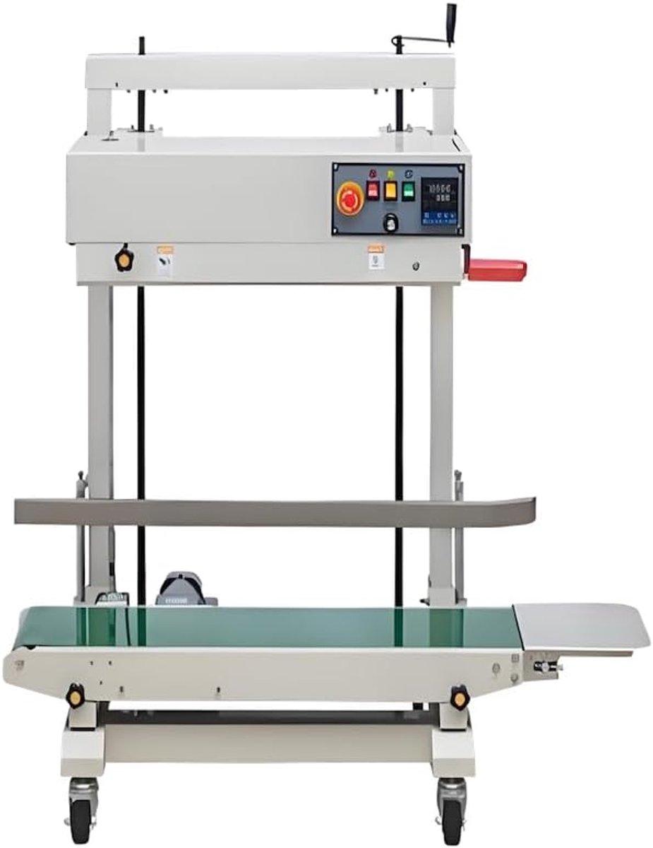 Verticale Ononderbroken Grote Zak Band Sealer Elektrische Warmte Coderende Druk Verzegelende - ShopVlot