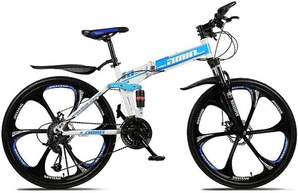 Bicycle 26 inch, Mountain Bike, Fork Suspension, Adult Bike, Boys and Girls Bicycle Variable Speed Shock Absorption - ShopVlot