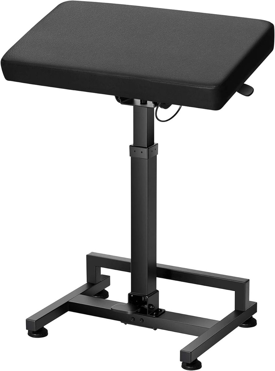 POARMEEY XXL Tattoo Armrest Stand with Leg Rest Large Tattoo Armrest with Flip Handle for Easy Angle Adjustment - ShopVlot