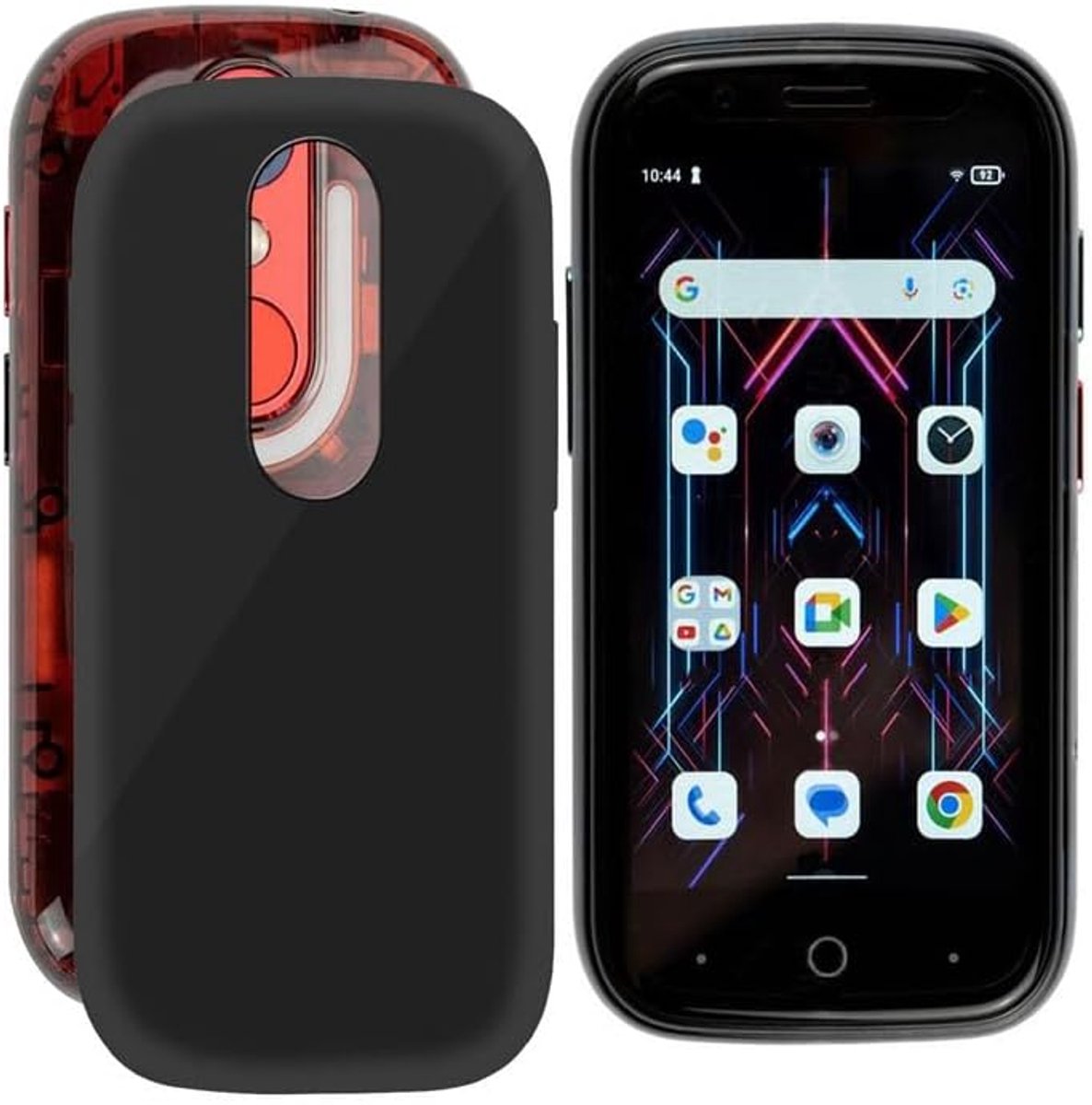 Black Shockproof Case for Unihertz Jelly Star (3.00 inch), Ultra-Thin Anti-Scratch Phone Case with Soft Silicone - ShopVlot
