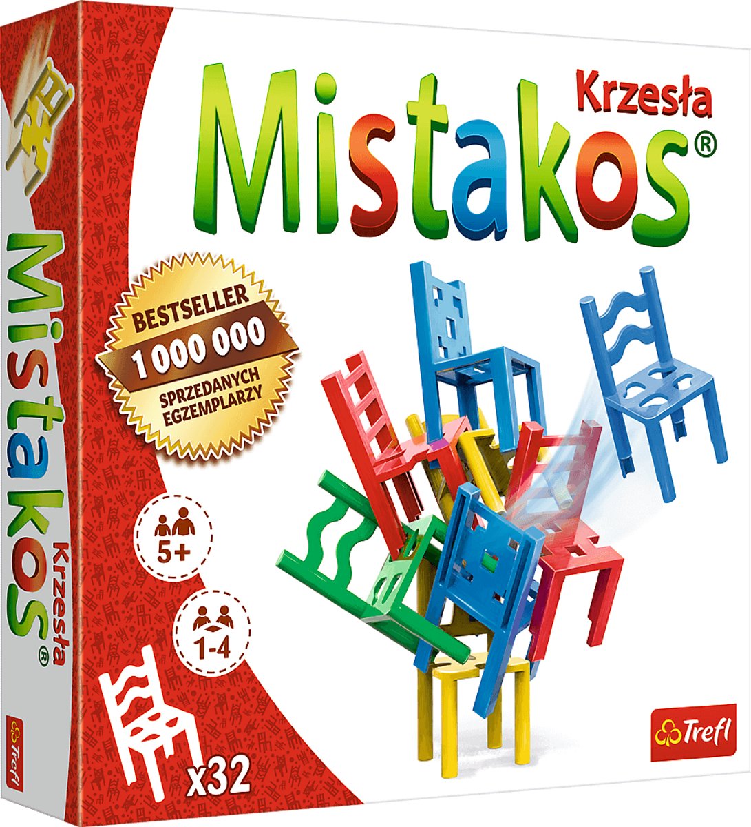 Mistakos Behendigheidsspel – Stoelen – Trefl 02074