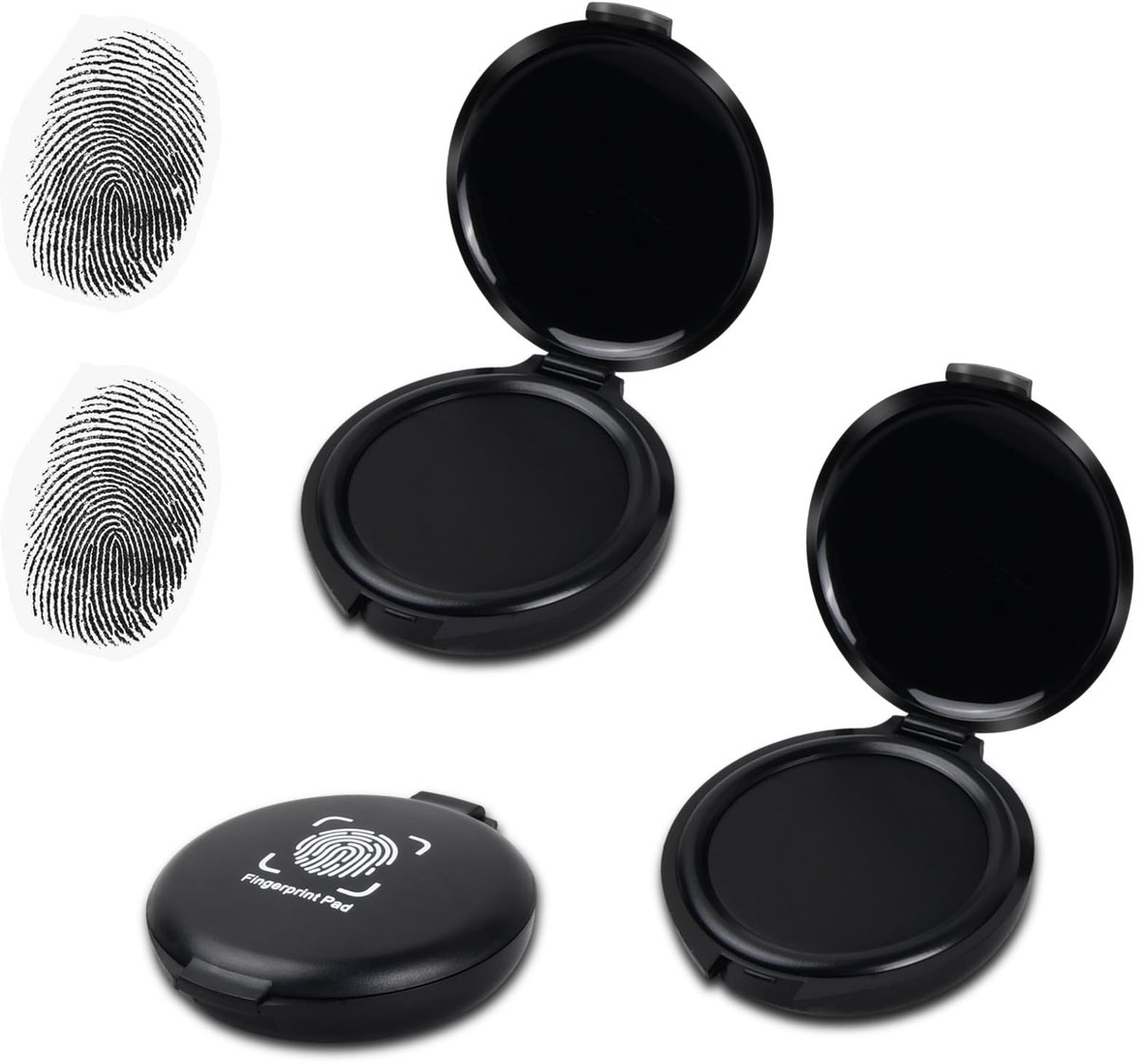 Solidchoice - 3 Stuks Professionele Vingerafdruk Inktkussens