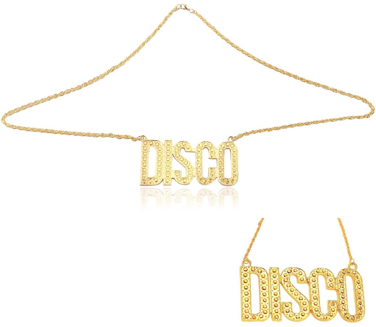 Solidchoice - Retro Gouden Halsketting voor Mannen