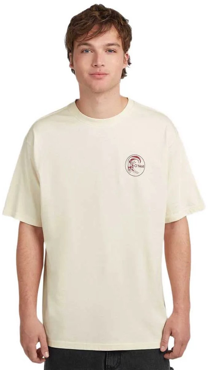 O´neill O´riginals Retro Back Print T-shirt Met Korte Mouwen M Man Wit