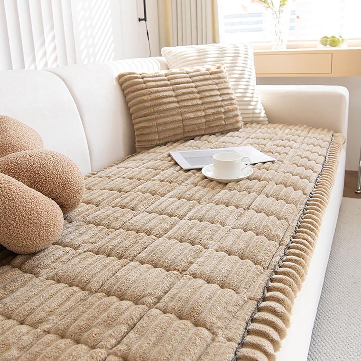 Antislip Bankhoes Voor Huisdieren - Wasbaar - 70x150 cm - Beschermt Tegen Haren - Krassen En Vlekken - Geschikt Voor Bank En Loveseat