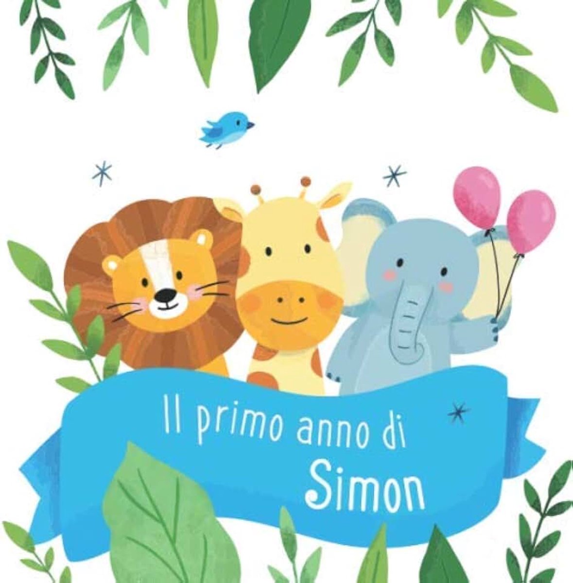 Primo anno di Simon: Album bebé da compilare per il primo anno di vita