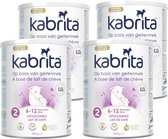 Kabrita 2 Opvolgmelk Multipack - Geitenmelk Flesvoeding vanaf 6 maanden - 4x800g - voordeelverpakking