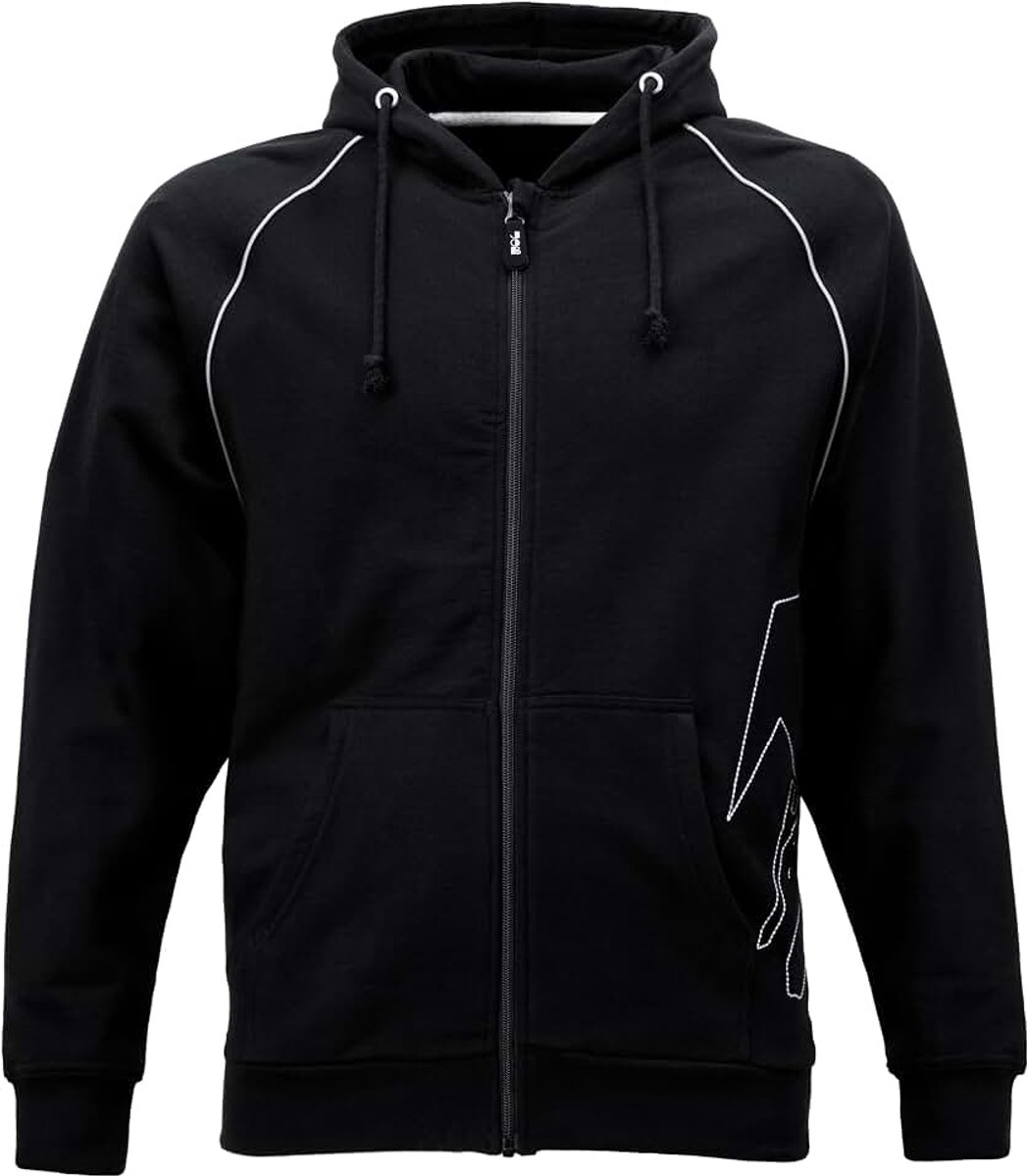 Hoodie-Sweatjack DACHDECKER met Zunft-embleem zwart