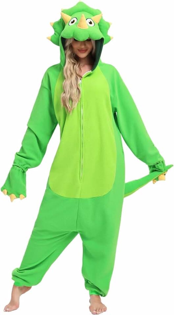 Volledig lichaam kostuum jumpsuit onesie dier carnaval Halloween kostuum cosplay pyjama volwassene