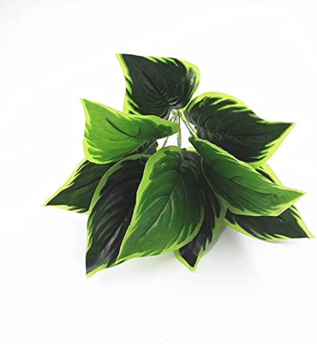 Palmboom 25 cm 9 hoofden Kunstmatige Monstera Boomplanten Huis Tuin Woonkamer Slaapkamer Balkon Decoratie Tropische Plastic Nep Planten Nep Planten (Kleur: Huang Bian Ye)