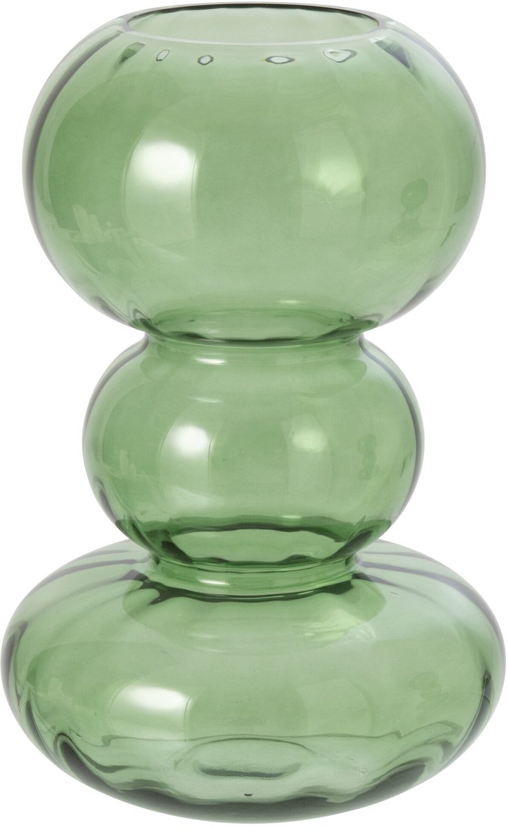 J-Line vaas - glas - groen - large