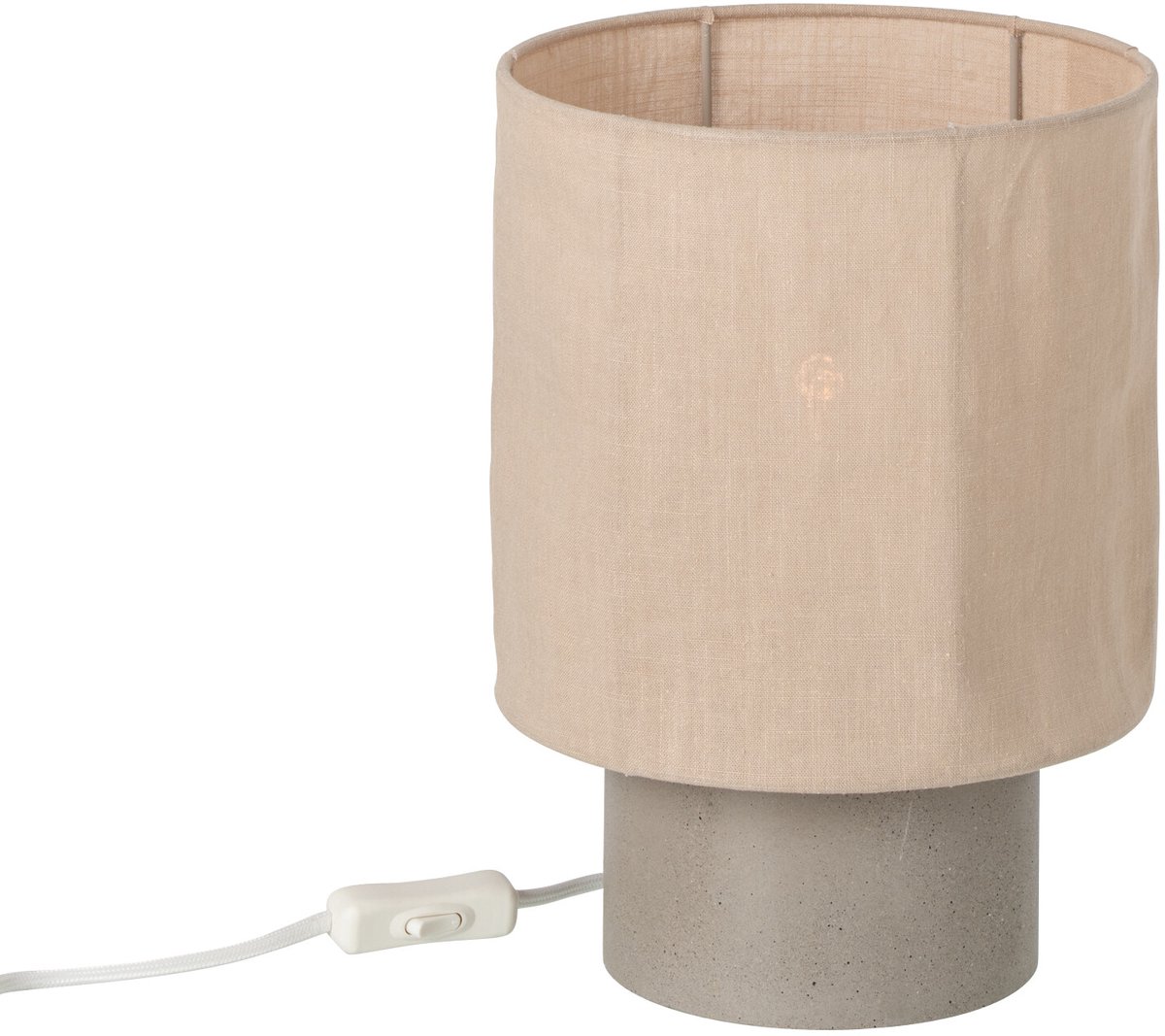 J-Line Tafellamp - cement - beige - small
