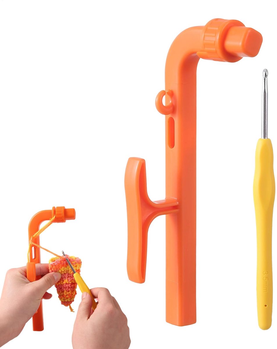 Haakhulp, 17 x 6,4 cm, magische spanningsgeleiding, ABS-assistent 3-in-1, voor beginners