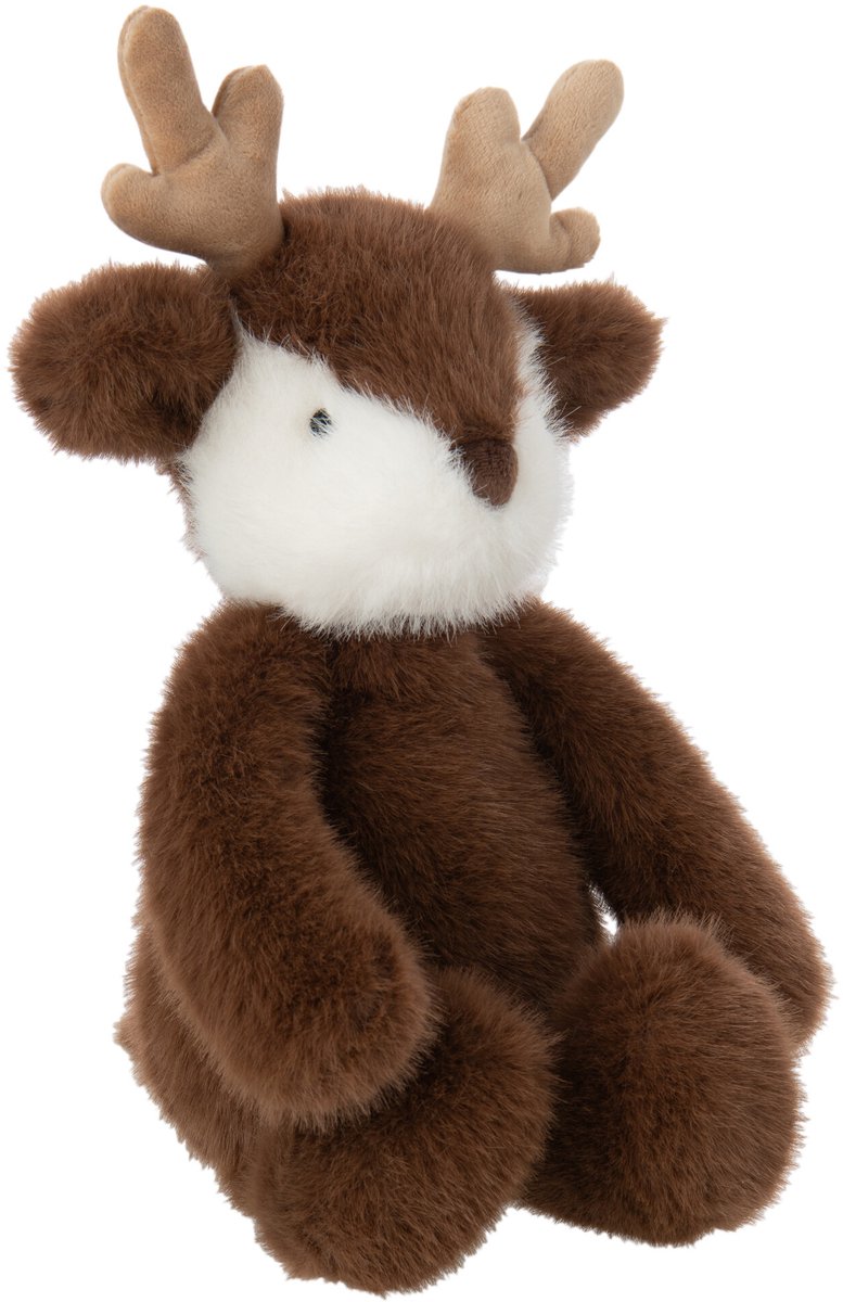 J-Line knuffel Rendier - polyester - bruin - medium