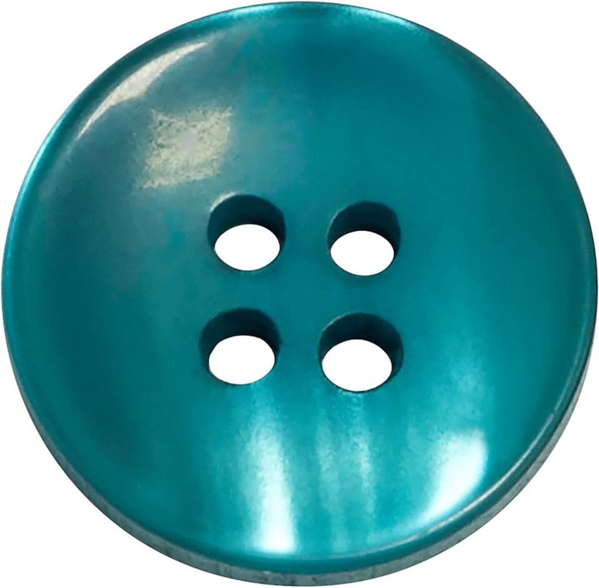 Knopen voor naaien Ø 15x3mm met 4 gaten 24L L24 - Kleur ecru - kunststof - Opening 1,8 mm - Hobby Creative Kortgoed Naaien Kleding Decoratie
