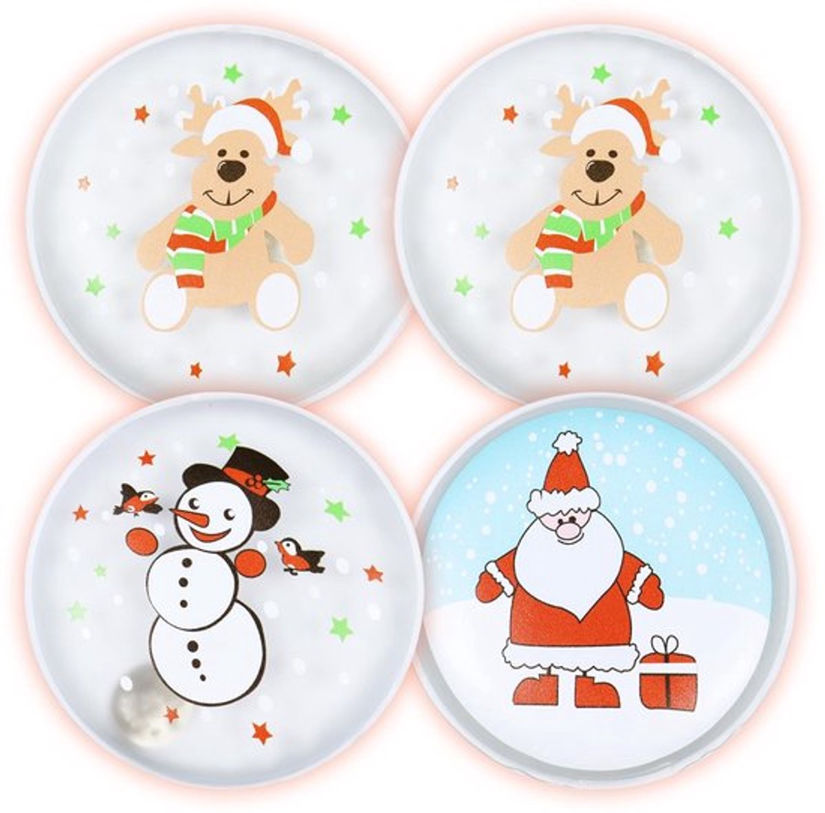 Zakwarmer Herbruikbaar - Set van 4 Handwarmers - Perfect voor Kinderen - Duurzaam Cadeau - Ideaal voor Kerstmis - Geschikt voor Adventskalender - Handwarmer