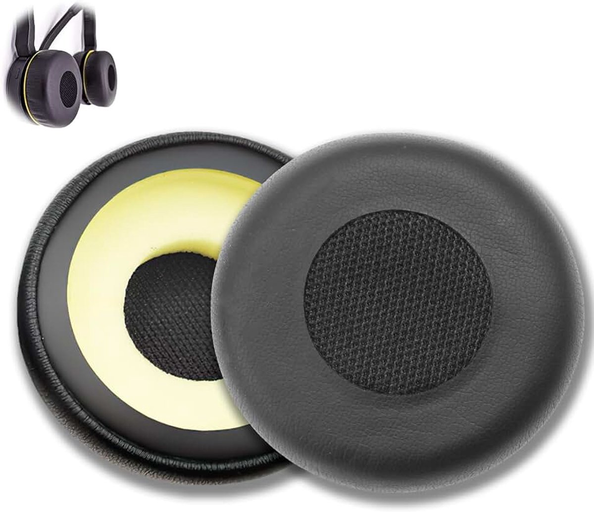 Oorkussens voor Jabra Evolve 75 75SE 65 65SE 40 30 20 30II 20se | Oorkussens voor Evolve 65UC 65MS/40UC 40SE 40MS/30US 30MS/20UC 20MS met eiwitleer en zacht traagschuim