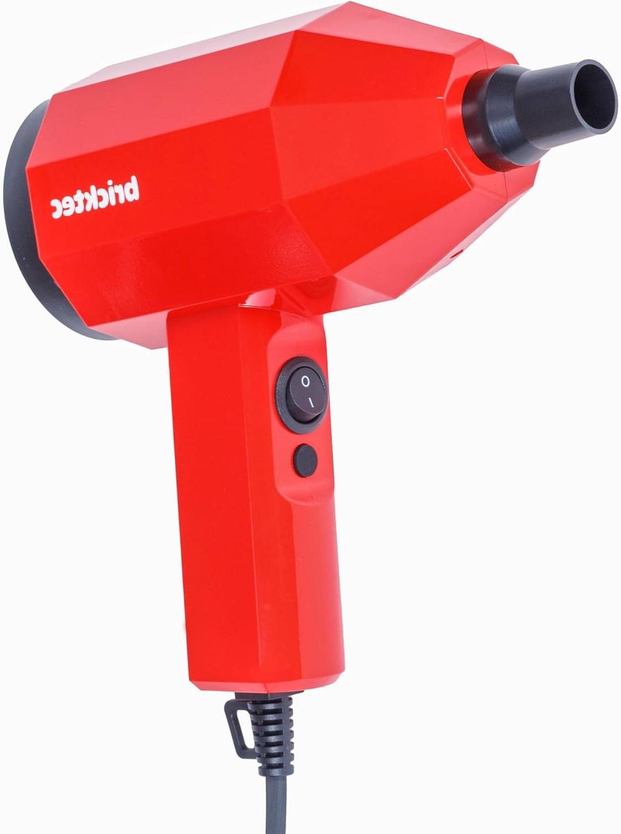 Elektrische Bladblazer - Stofzuiger - Modelbouw Reinigen - 2-in-1 Functie - Draagbaar - Rood