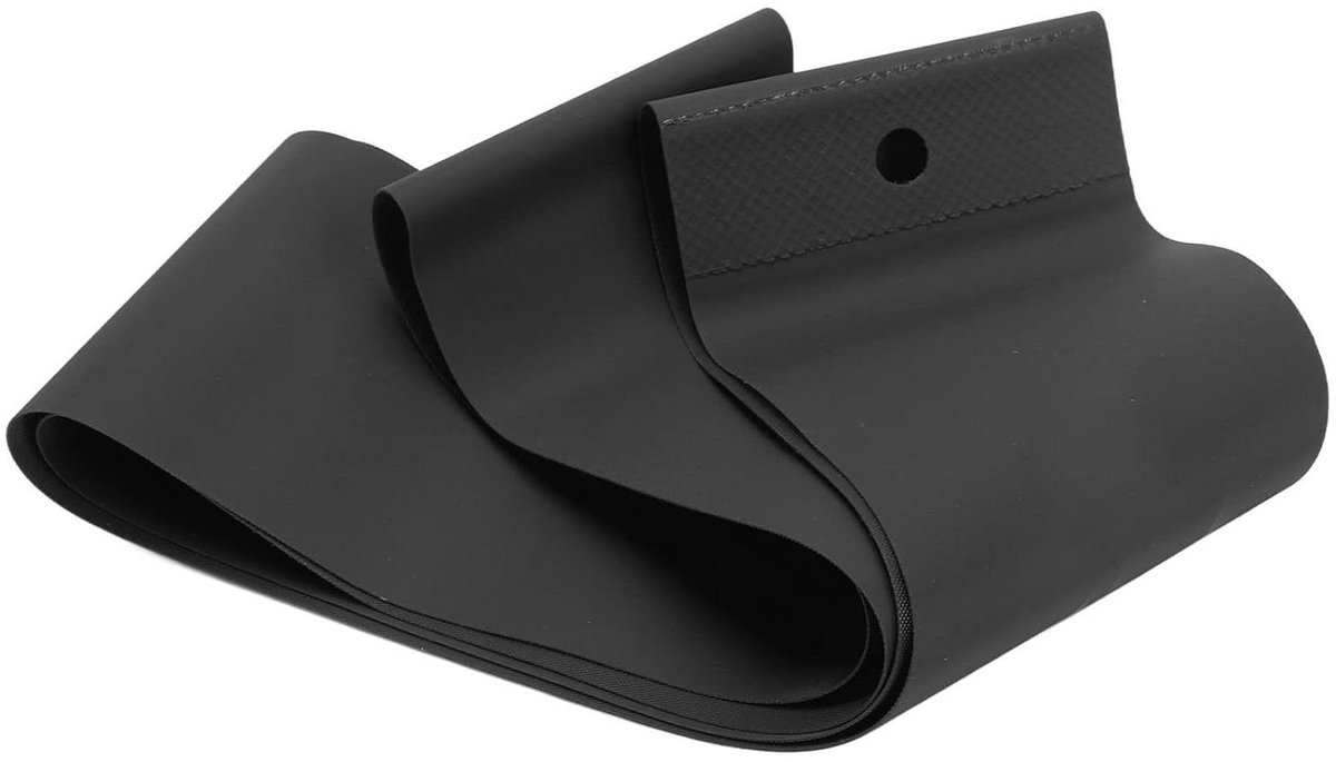 Fietsvelgstrip - Velgbescherming - Lekvrije Ritten - Hoge Taaiheid PVC - 80 mm - Zwart
