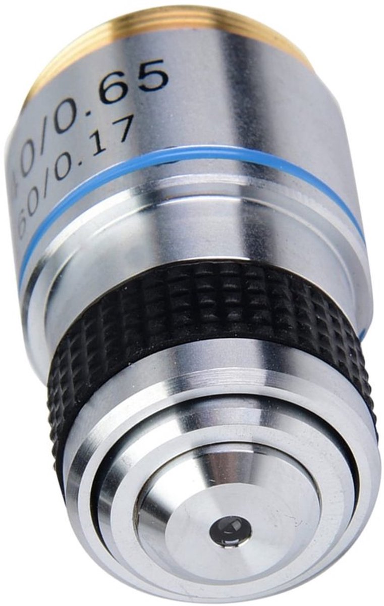 - Achromatische Microscoopobjectief - 40X vergroting - Stabiliteit en Duidelijkheid - Biologisch Onderzoek - Precisie en helderheid - Gesch...
