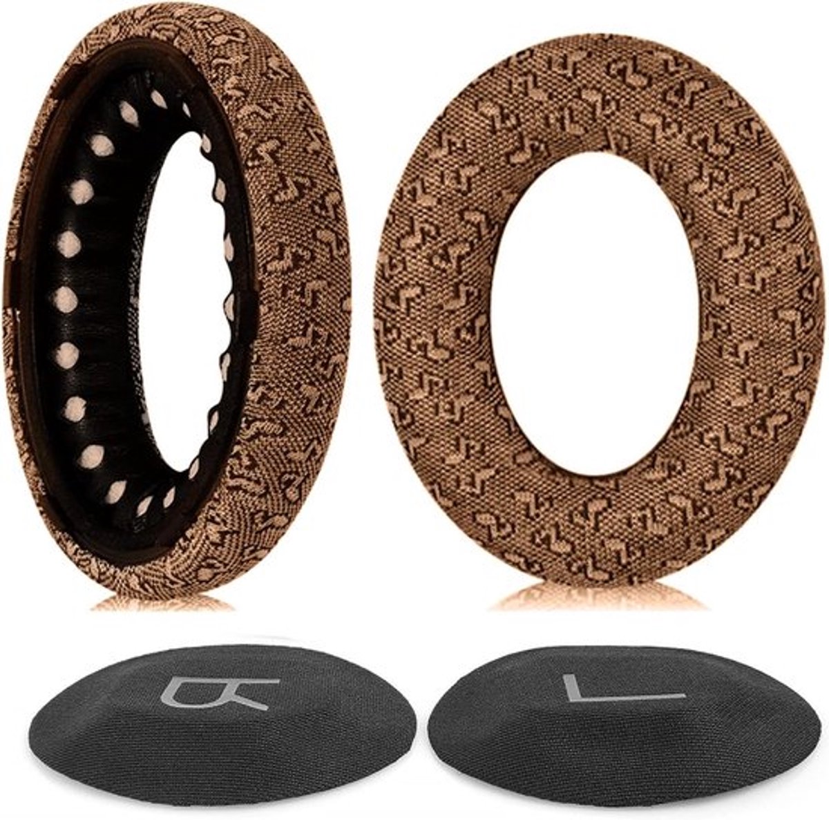 Vervangende Oorkussens geschikt voor NC700 Headset - Zacht en Comfortabel - Hoogwaardige Materialen - Noise Cancelling 700S - Bruin.