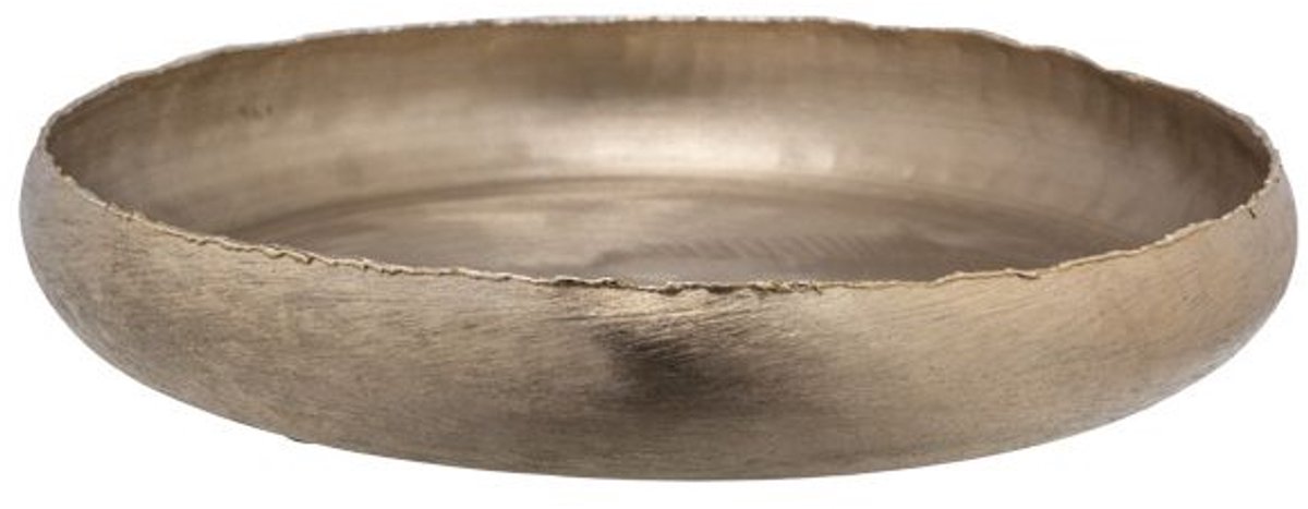 Cosy @ Home Schaal Brushed Goud 36,5x36,5xh5,5cm Ron