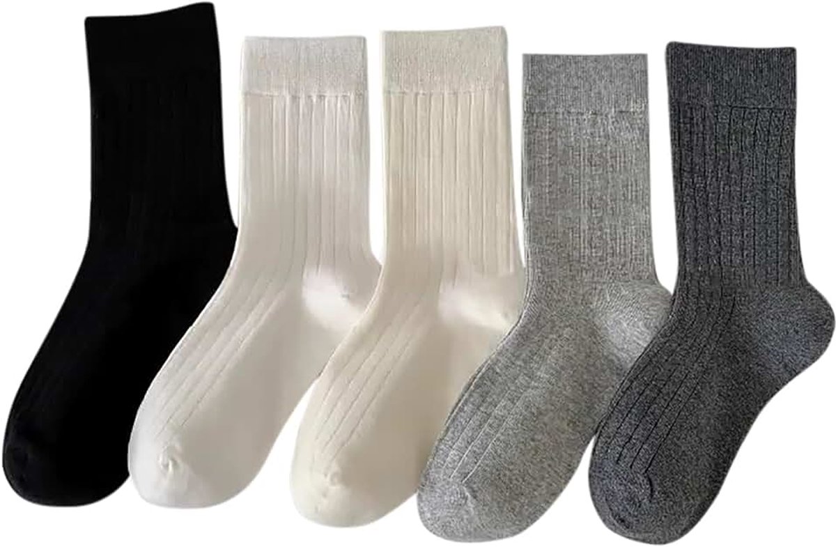 Womens Crew Socks 105MB R, wit, één maat
