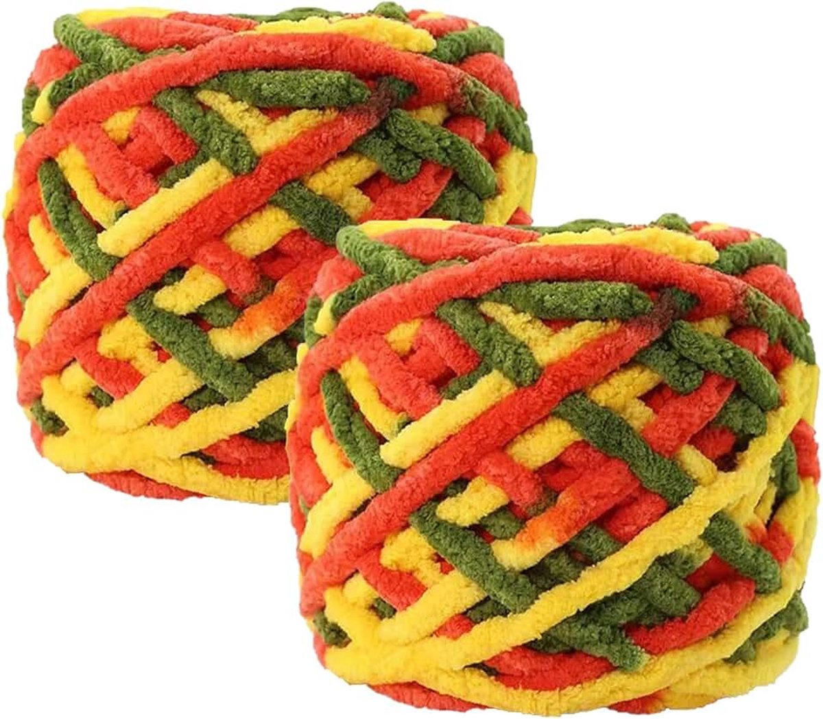 Dik Wolgaren 180 g(90 g*2), ca.130 m, Superzacht breien, grof breien Zacht wolgaren, om te haken voor dekens, Perfect voor het weven van sjaals, mutsen, dekens, sierkussens.
