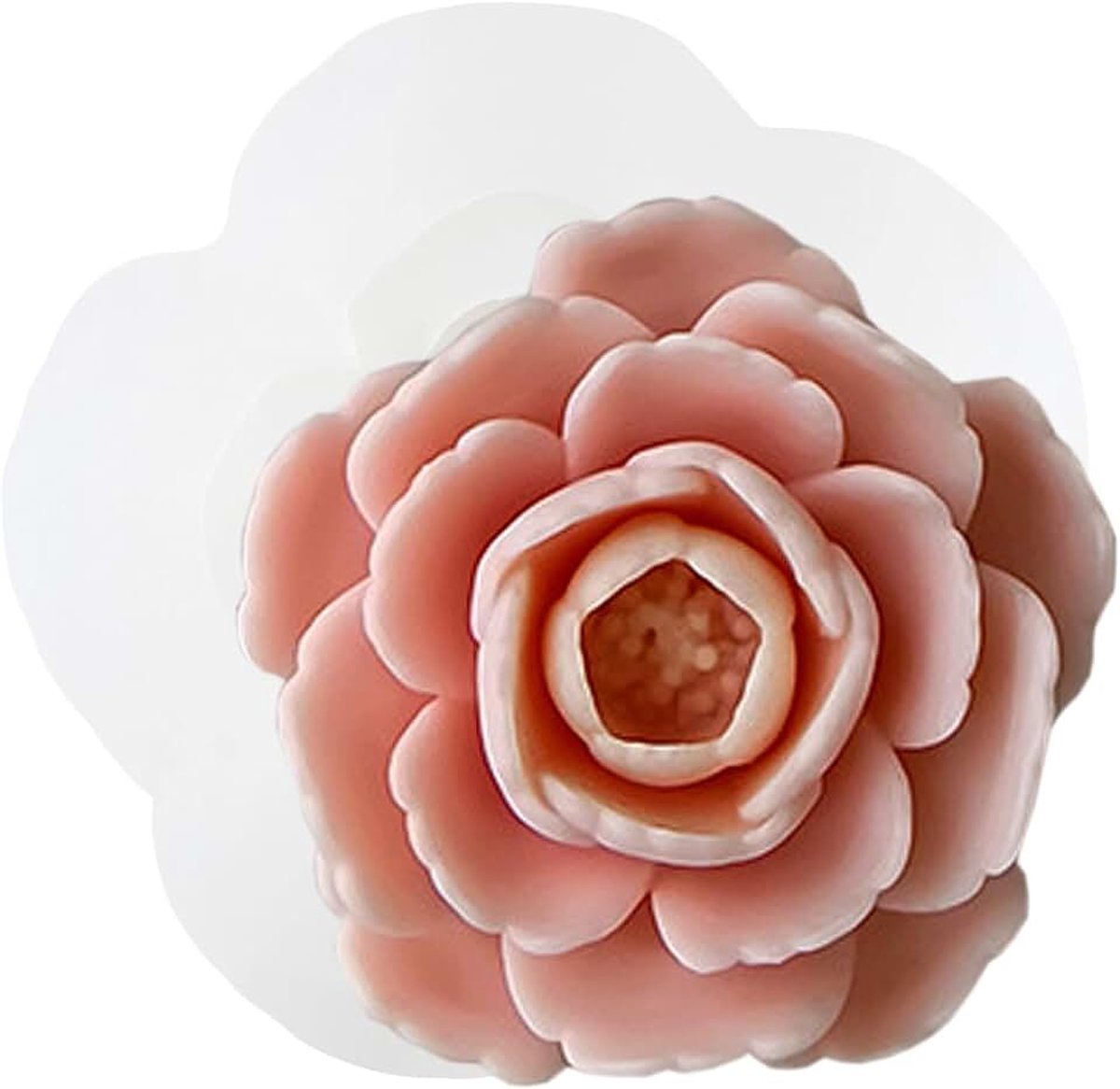 Camelia bloem kaars vorm camelia hars gieten siliconen mal voor kaars maken kaars huis decoreren vorm kaarsen hars klei handwerk