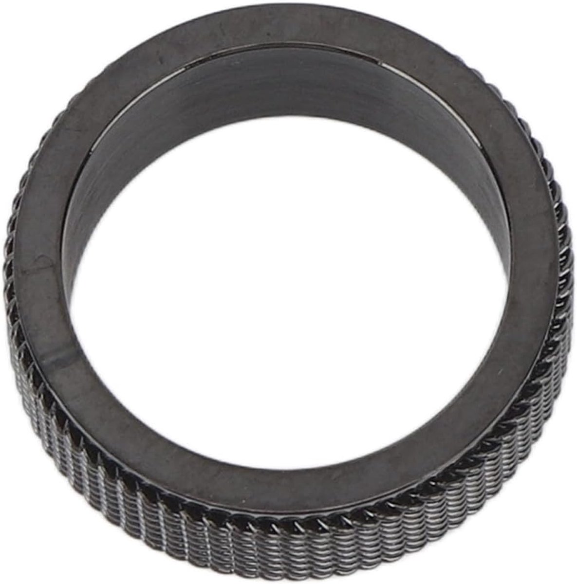 Cool Fidget Spinning Chain Ring voor Mannen Volwassenen - 8MM Staal Ring voor Angst Relief