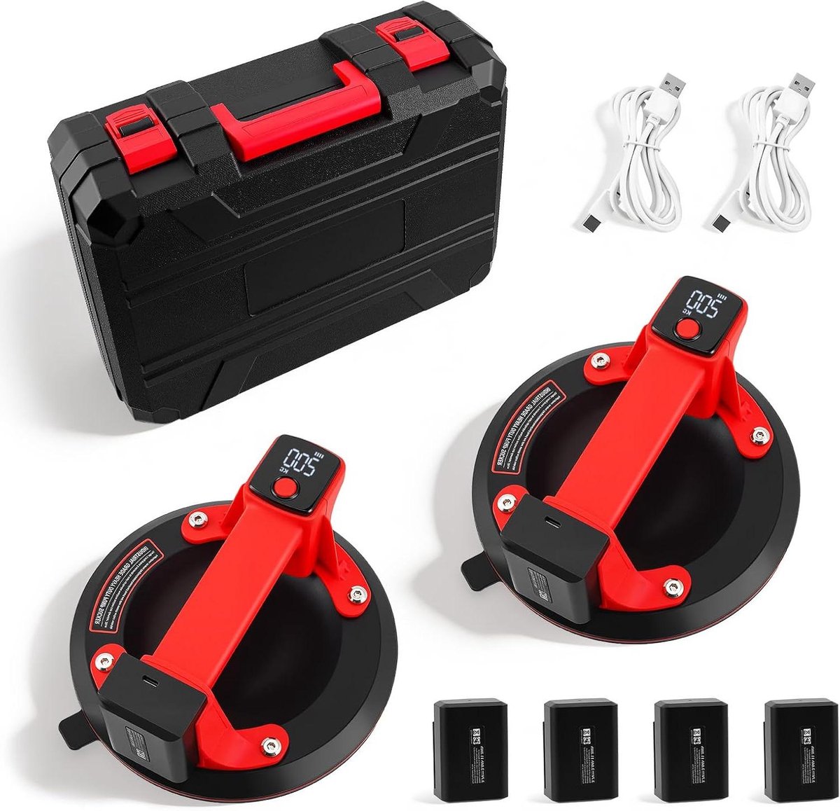 Draadloze Kruimeldief - Handstofzuiger Batterij - Snel Opruimen - Inclusief Extra Batterij - 35 x 27 x 12 cm - Zwart