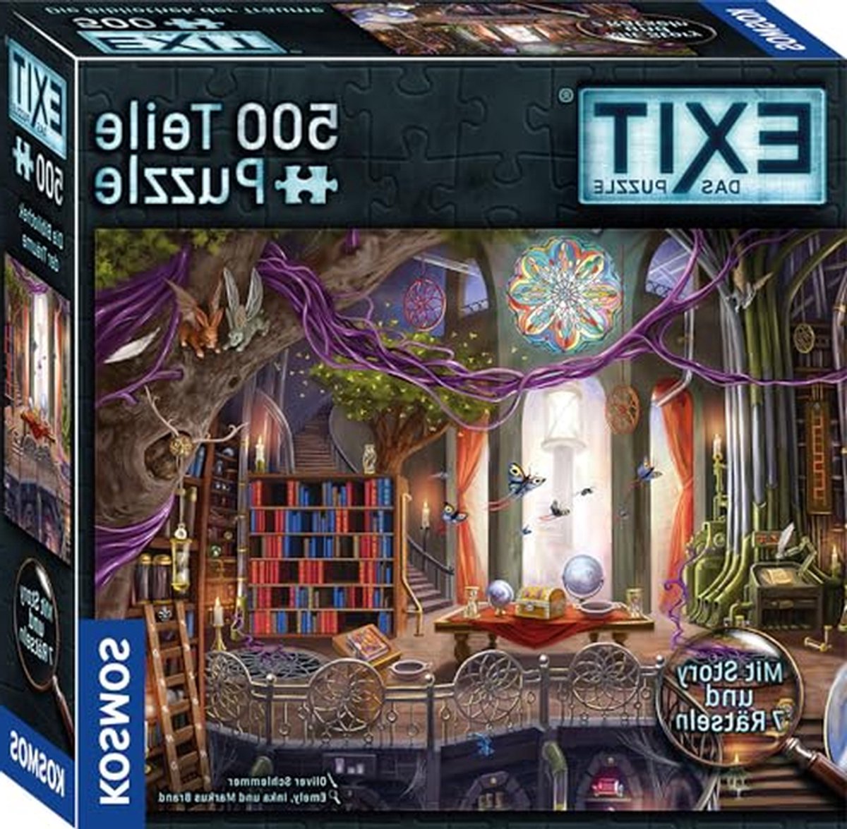 Escape Spel - Puzzelavontuur - Raadsels Oplossen - Escape Verhaal - 500 Stukjes - Silver