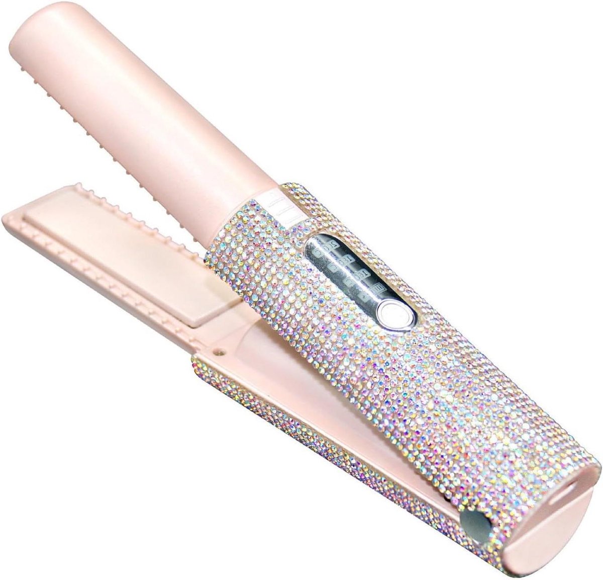 Draadloze Stijltang - Krultang Stijltang - Haar Styling - 2-in-1 Ontwerp - 23.5 cm - Zwart