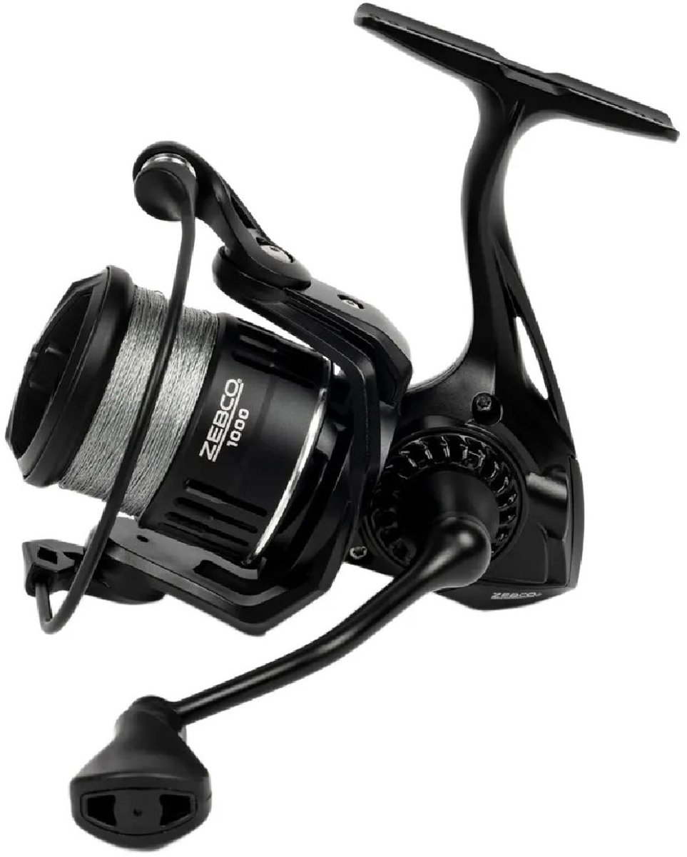 Zebco Loaded Spin FD – Ultralichte Spinmolen met Gevlochten Lijn - Maat : 2000FD - 0.14mm PE Braid