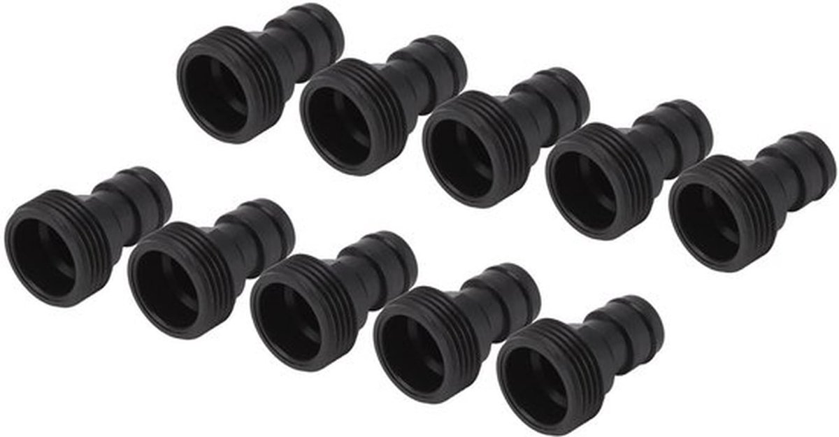 Snelkoppelingnippel 10 Stuks - G3/4 Buitendraad - Tuinslang Snelkoppelingsadapters - Eenvoudig Te Installeren - Betrouwbaar - Zuurbestendig - Tuinslangconnector