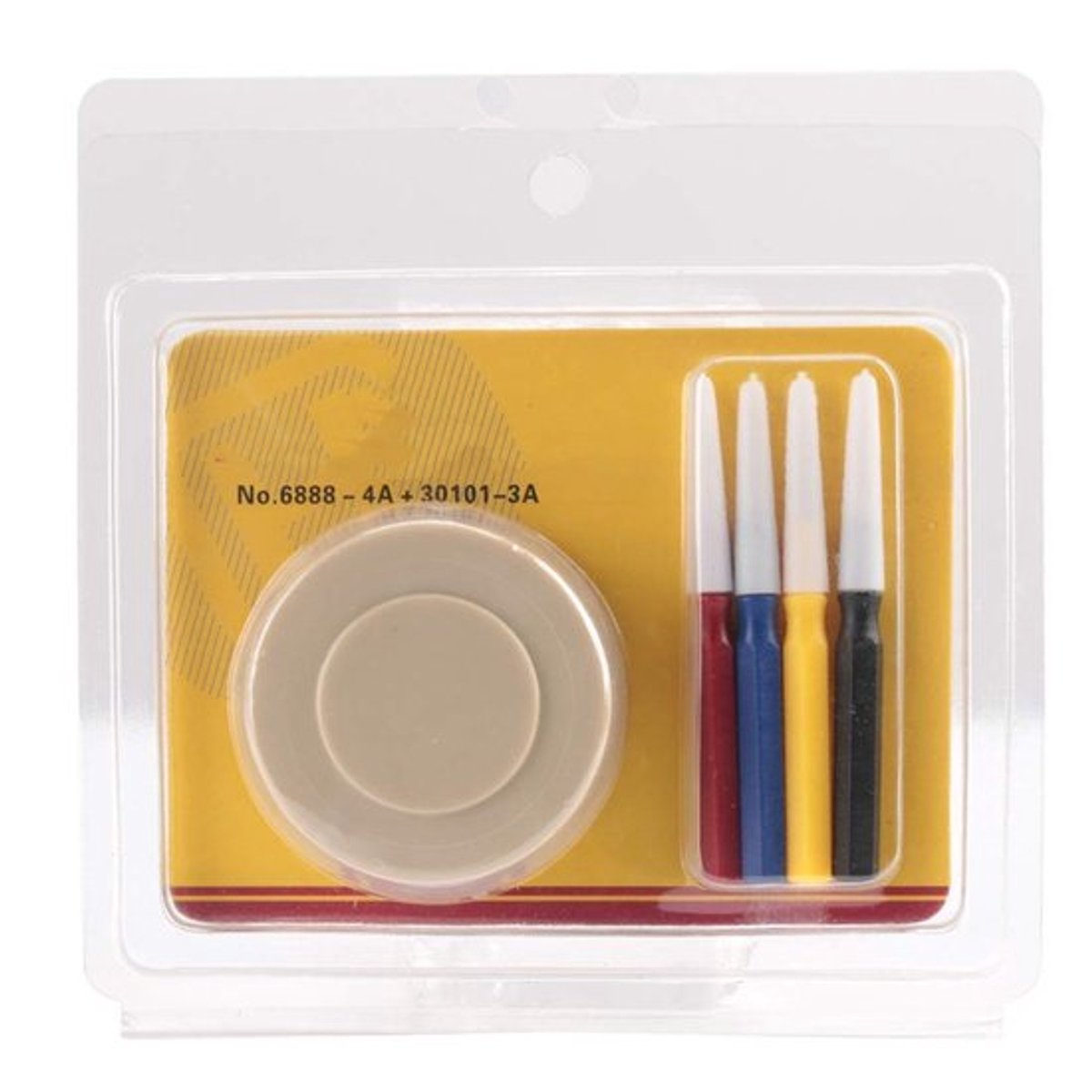 Horlogemaker Professionele Olieset - 4 Oliestiften - Oliekop van Duurzaam Plastic - Horlogemakers Gereedschap - 3 Verdiepingen voor Olie - Handig in Gebruik - Horloge Olie Set