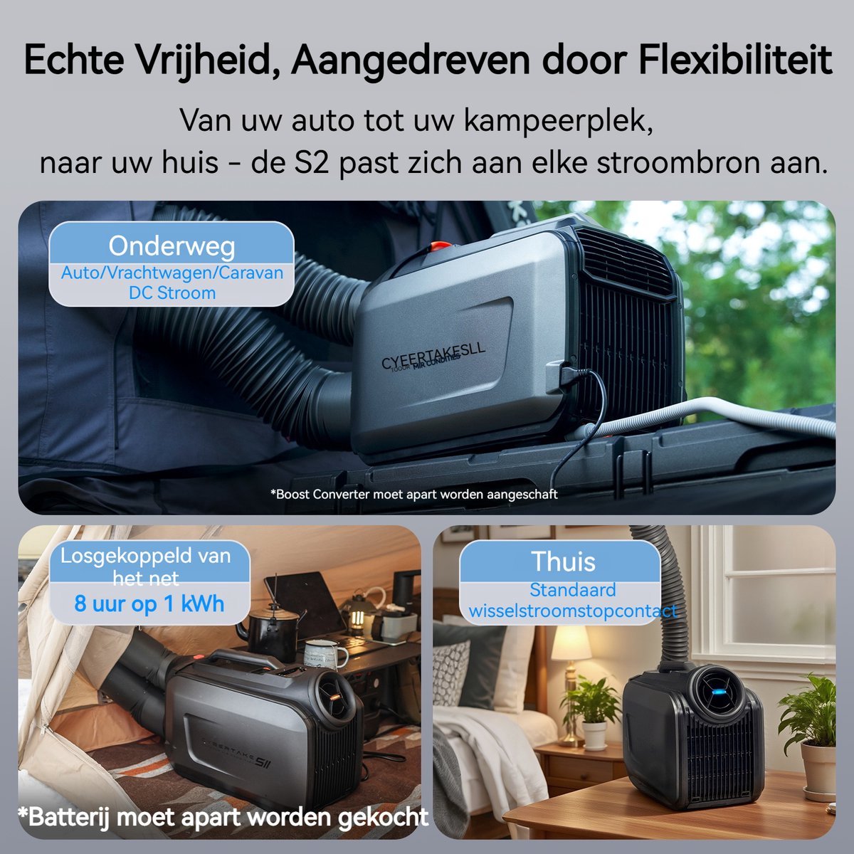 Welltin S2 Pro buitenairco met app en verwarming thumbnail 3