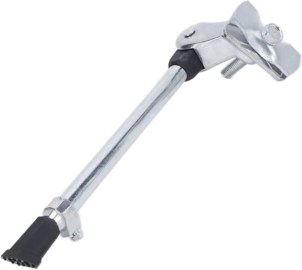 Aluminiumlegering + Rubberen Verstelbare Standaard voor 24-27 Inch Fietsen(Zilver)