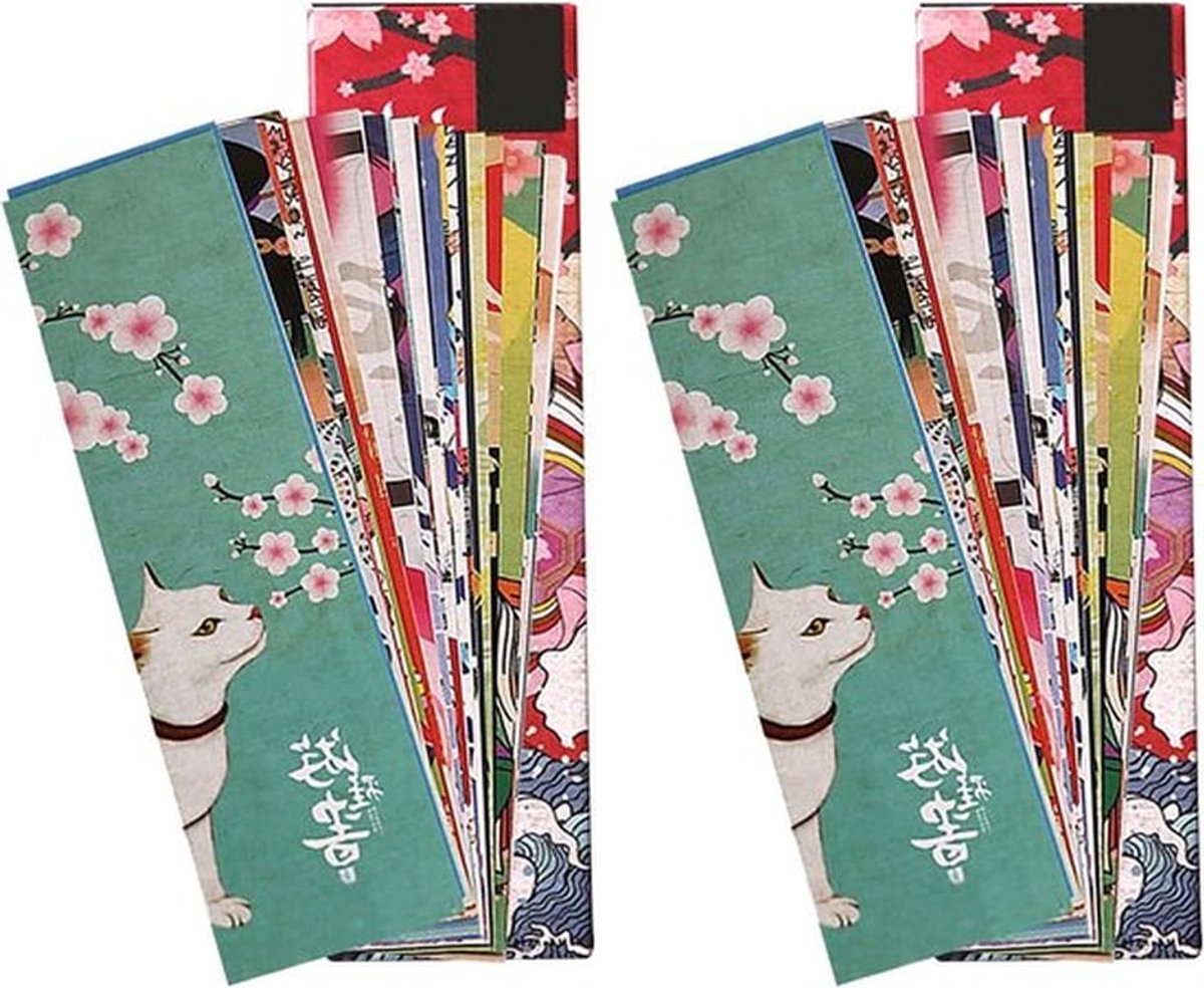 Vintage Japanse boekenleggers - creatief en uniek - 60 vellen