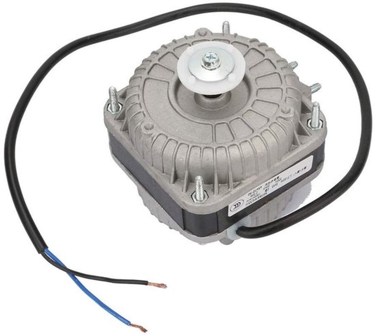 - Koelkast Condensator Ventilator Motor - Vervanging - Zwart - Hoge Snelheid - Compatibel met Diverse Modellen - Ventilatie Motor - Geschikt voor Koelkasten met Condenstafels.