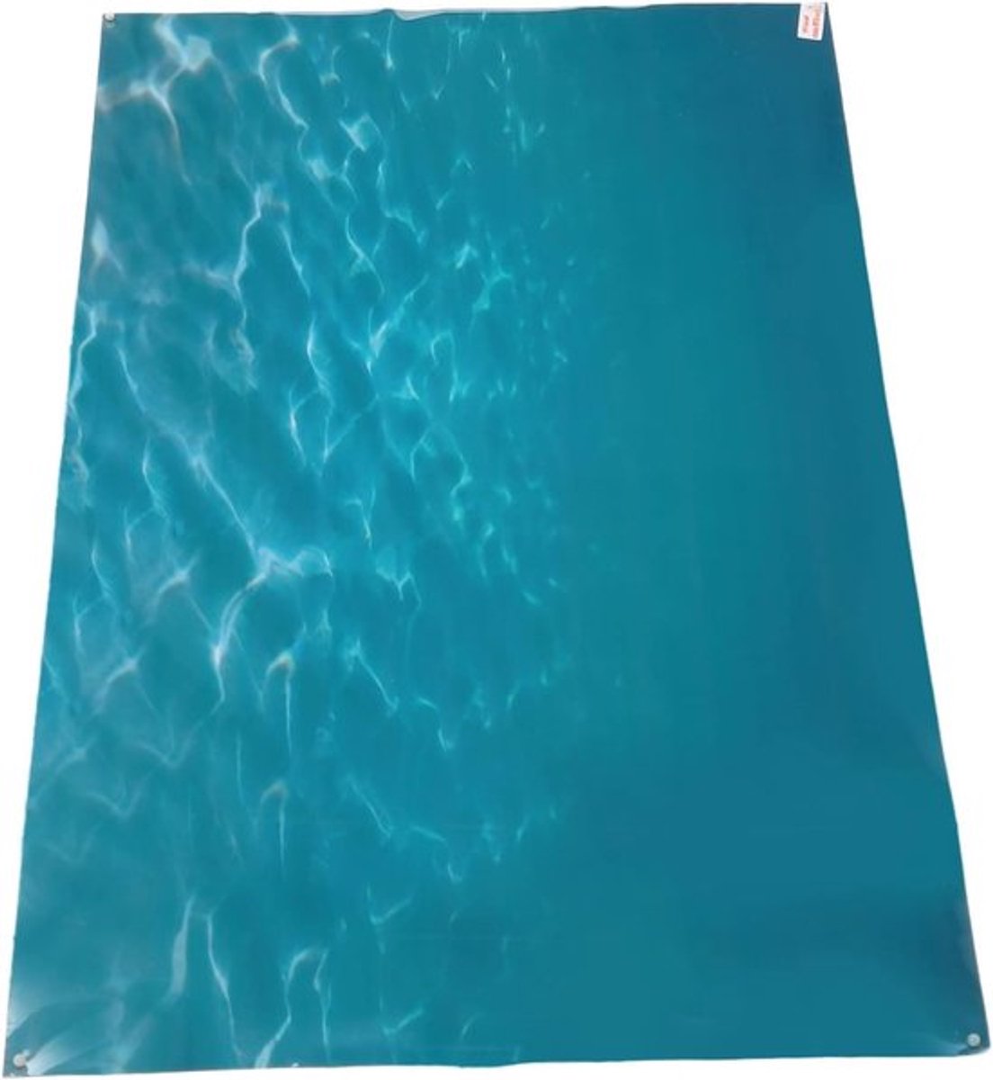 3D Aquarium Vloersticker Zelfklevend voor Glazen Containers - Waterdichte Decoratie (91 x 50 cm)