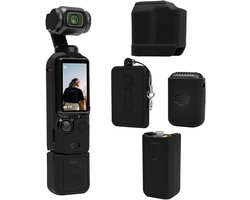 Casalora Beschermhoes voor DJI Osmo Pocket 3 -Silicone - Cover - Action Cam Accessoires -Zwart