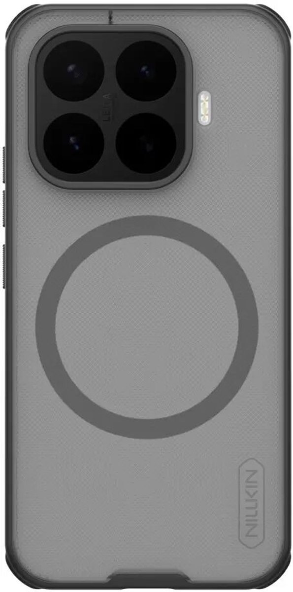 Nillkin Frosted Shield Hoesje Geschikt voor Xiaomi 17T | Compatibel met MagSafe / Qi2 | Back Cover met Magneet | Clear Black