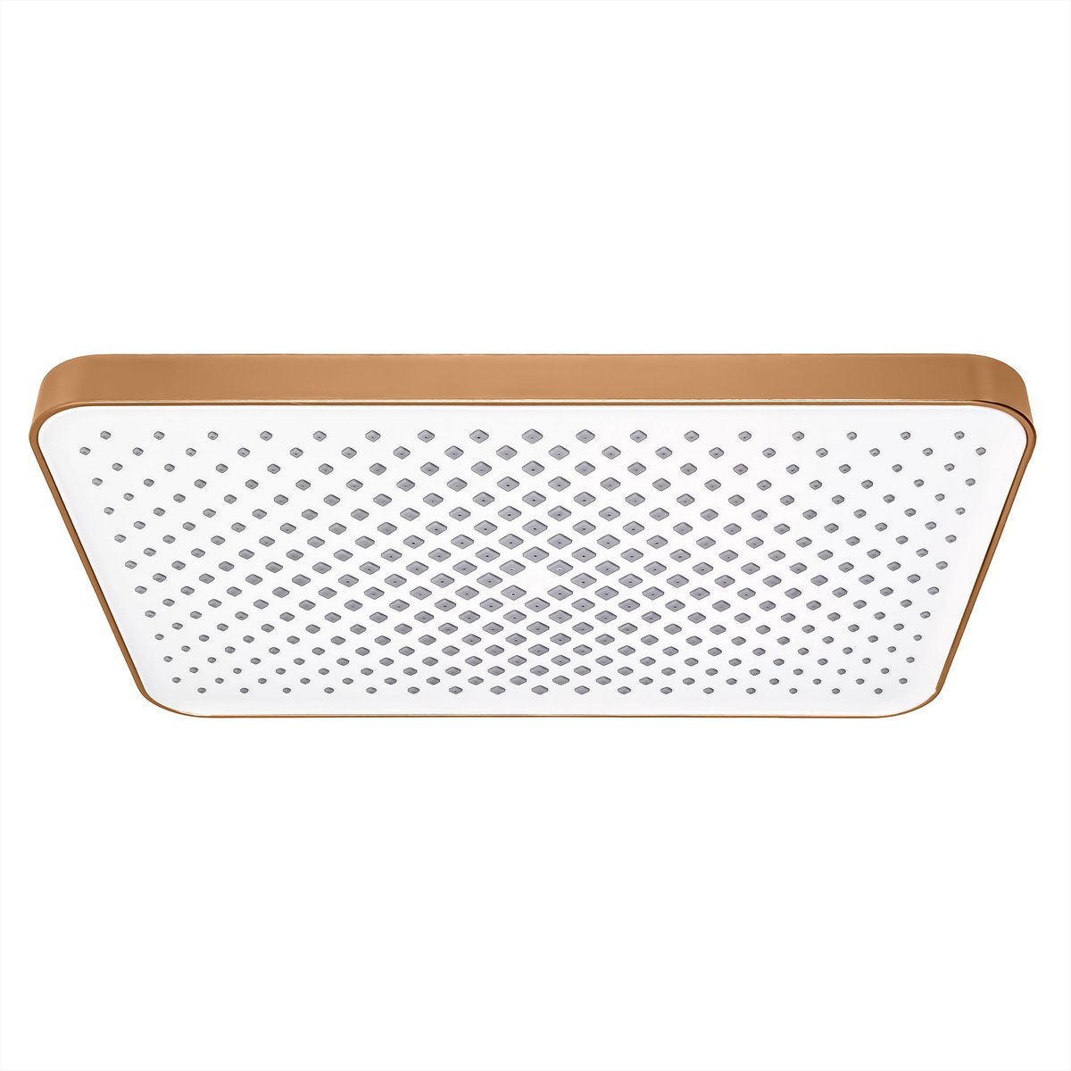 Rea - Rechthoekige Regendouche Js-032 Brushed Copper - 21 x 38 x 2 cm