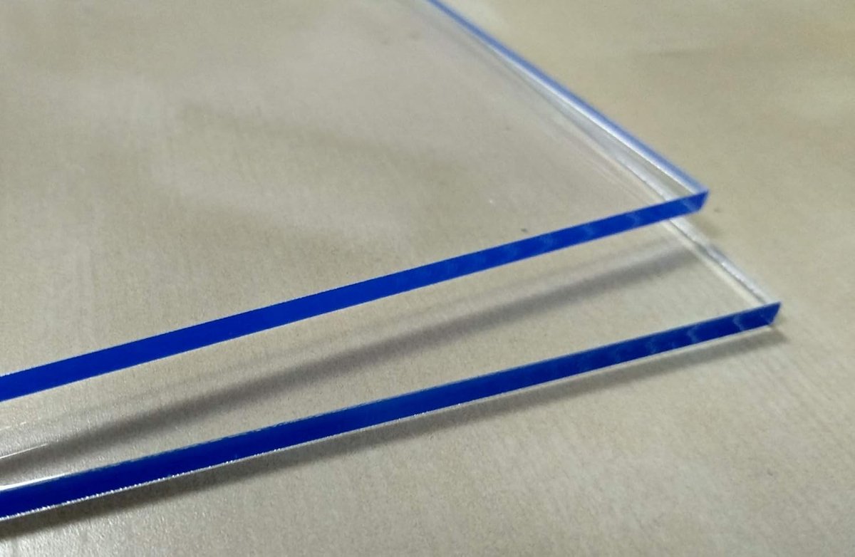 8mm A3 DINA3 transparante plexiglasplaat (297 x 420 mm) - verschillende maten A0 A1 A2 A3 A4 A5 A6 - acrylplaat transparant - laminaat methacrylaat gegoten