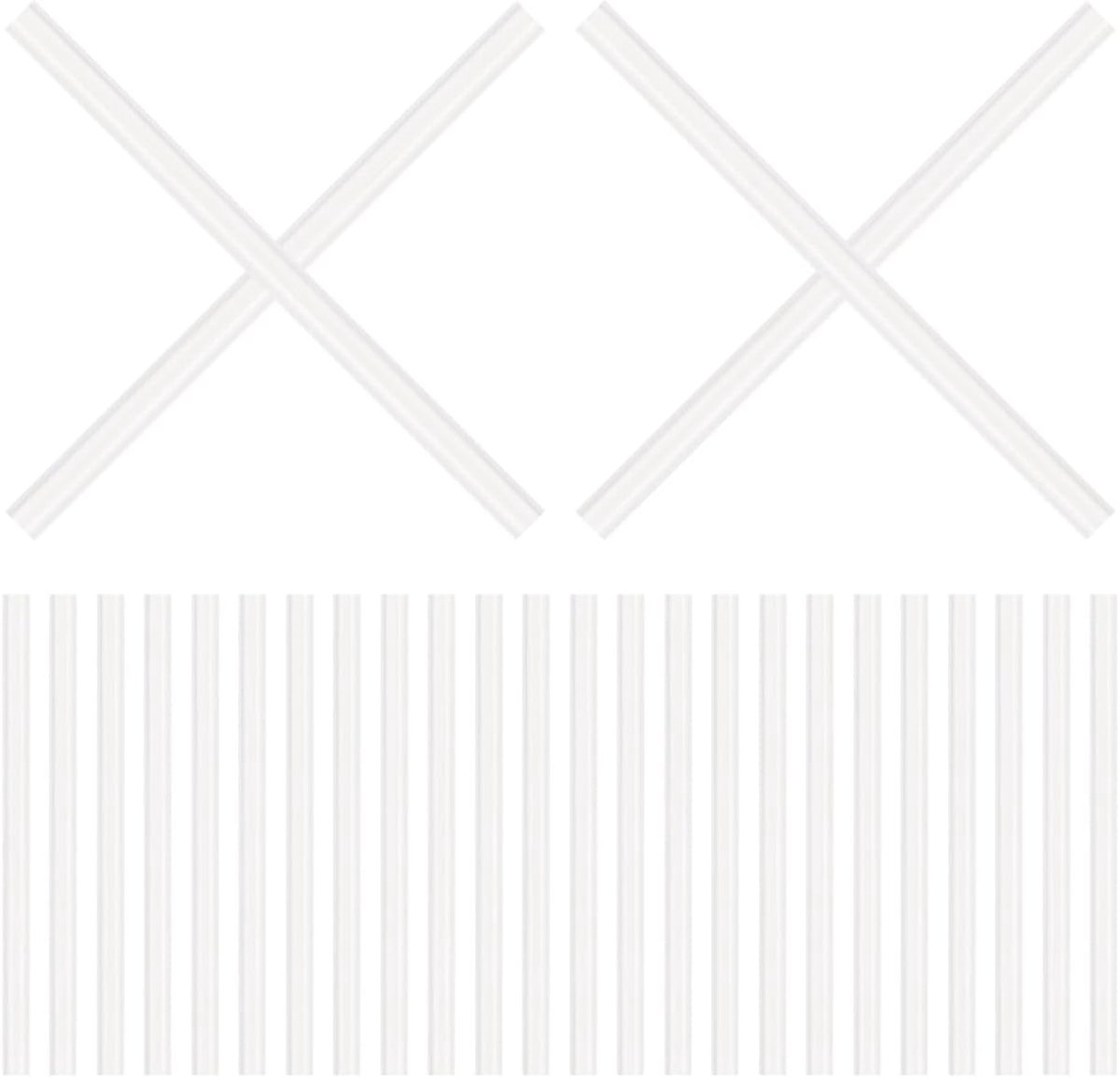 50 stuks kledinghangers, eindkappen van elastisch pvc, antislip en krasbescherming, beschermkappen voor draadbeugelhaken, veelzijdig geschikt voor meubels, buizen, stangen