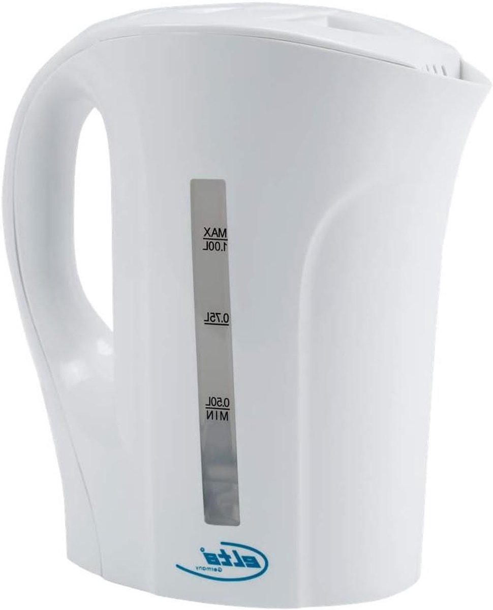 Waterkoker - Theeapparaat - Snel Water Koken - Automatische Uitschakeling - 1 Liter - Wit